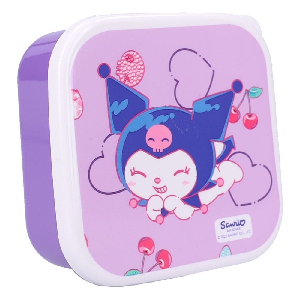 Sanrio Snackbox Set Kuromi Fresh Bites 