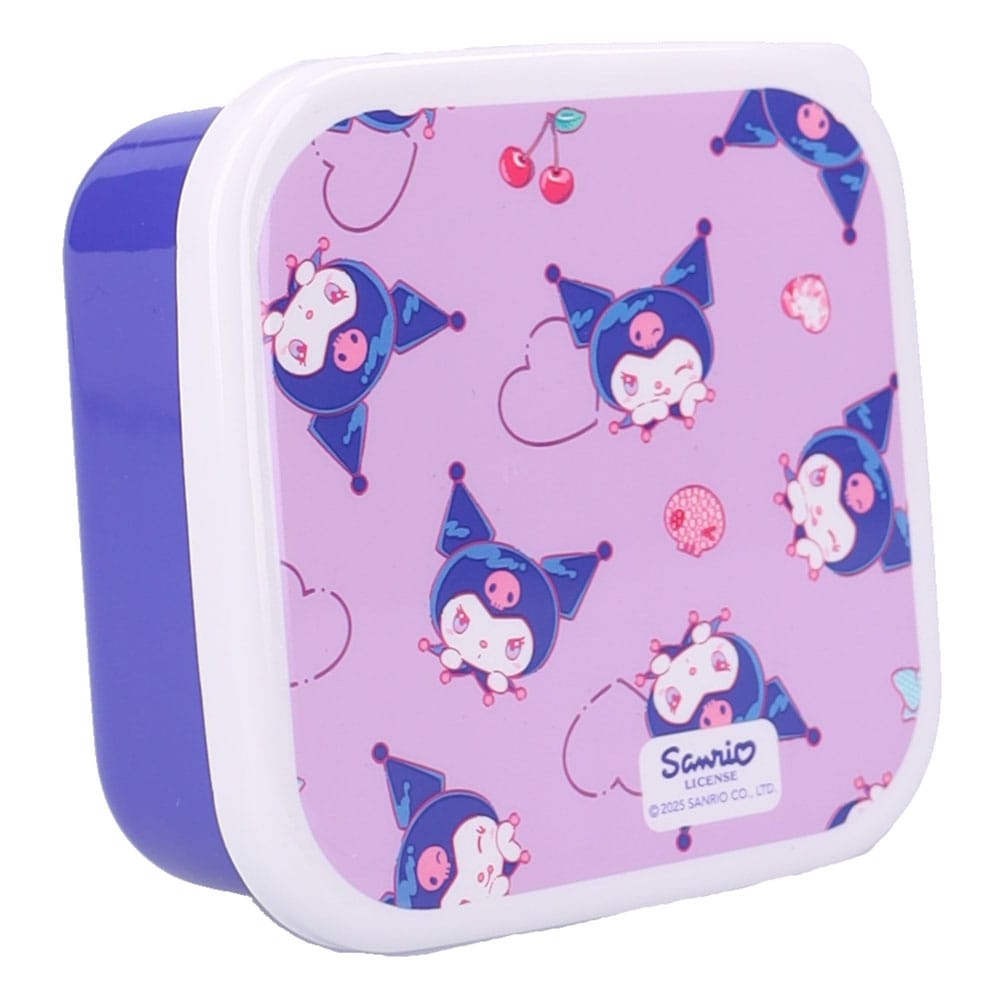 Sanrio Snackbox Set Kuromi Fresh Bites 