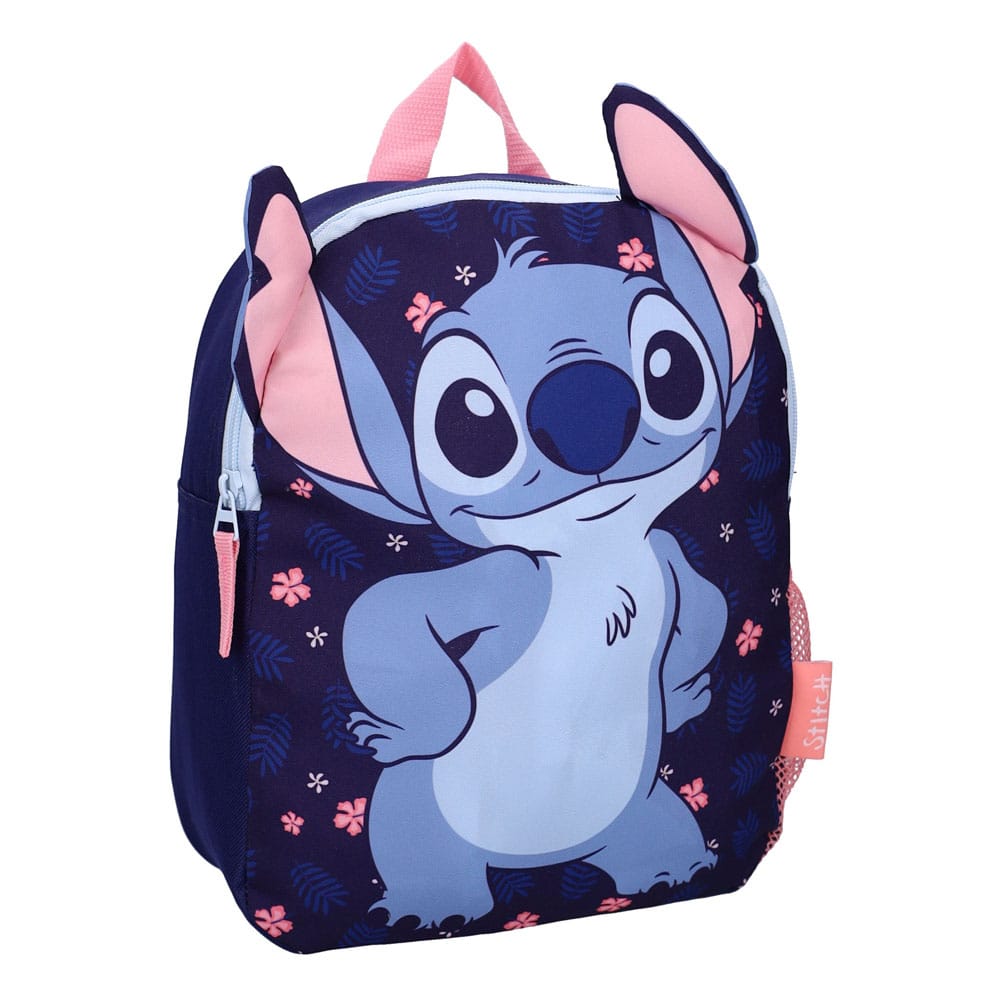 Lilo & Stitch Rucksack Fluffy Friends Black 32 cm