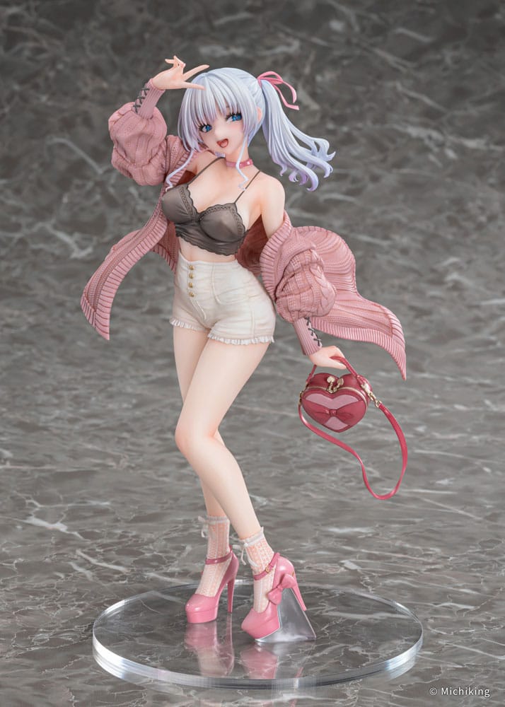 Original Character PVC Statue 1/6 Shion Passion Pink Illustration by Michiking 27 cm            