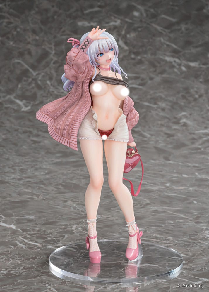 Original Character PVC Statue 1/6 Shion Passion Pink Illustration by Michiking 27 cm            