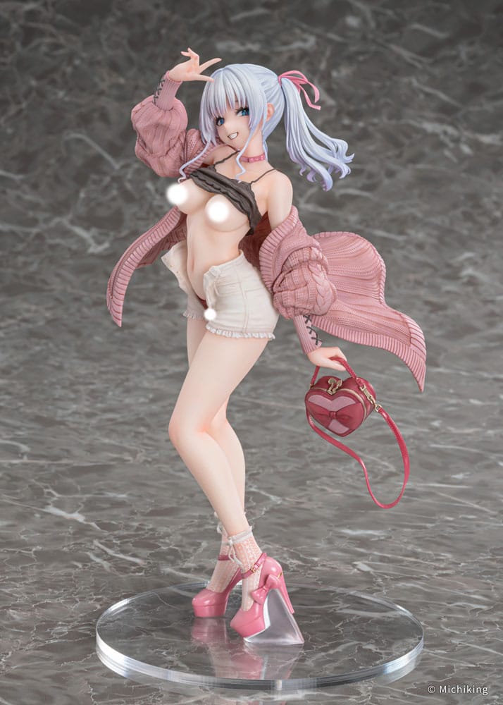 Original Character PVC Statue 1/6 Shion Passion Pink Illustration by Michiking 27 cm            