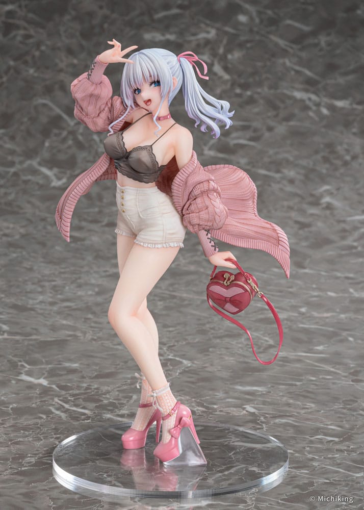 Original Character PVC Statue 1/6 Shion Passion Pink Illustration by Michiking 27 cm            