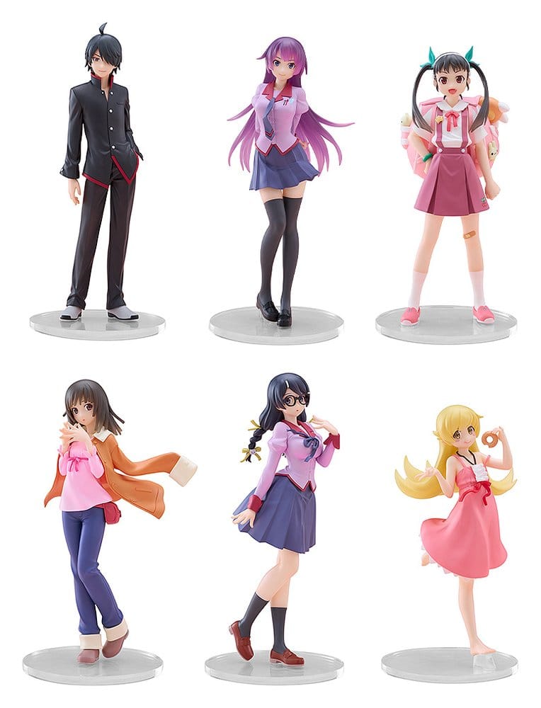 Monogatari Series CHILLfigg Minifiguren Blind Box Sortiment (6)
