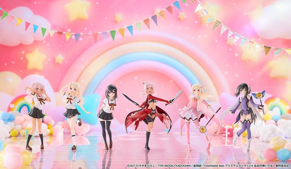 Fate/kaleid liner Prisma Illya CHILLfigg Minifiguren Blind Box Sortiment (6)