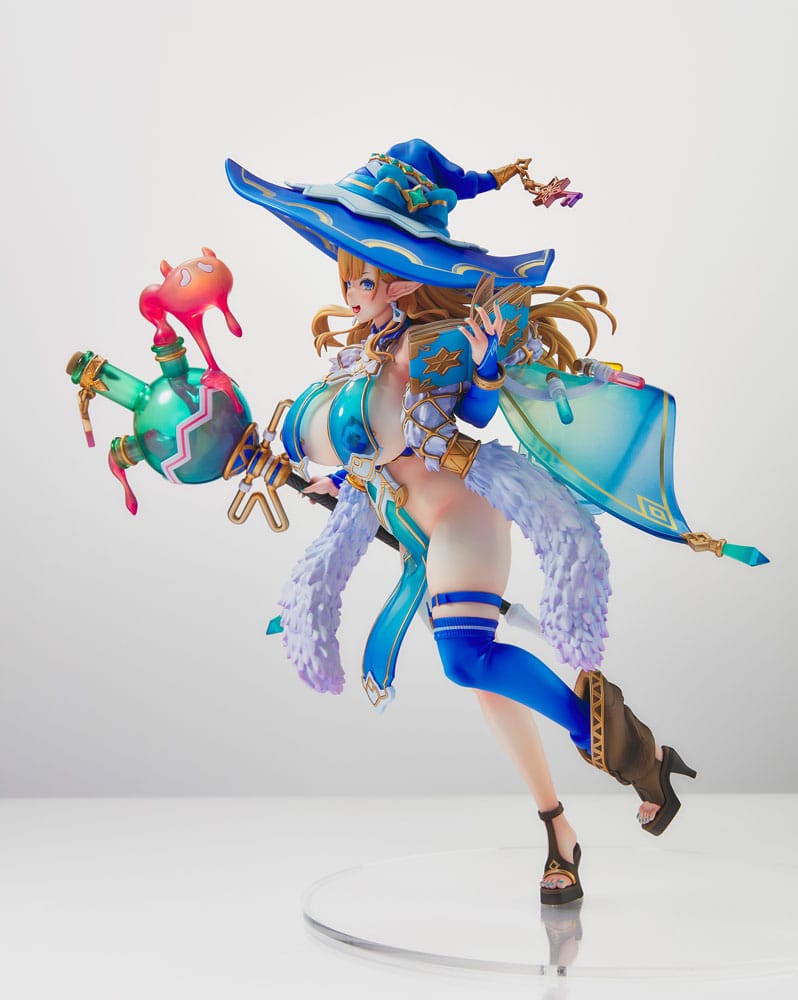 Original Character Elf Village Series PVC Statue 1/6 15th Villager Milklinde Antenna 25 cm 
