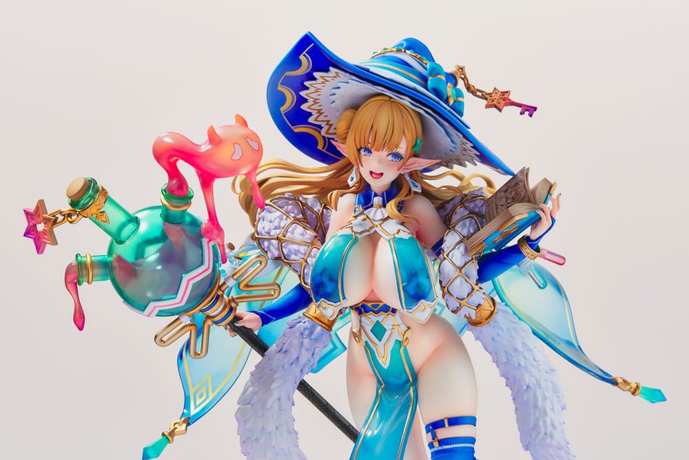 Original Character Elf Village Series PVC Statue 1/6 15th Villager Milklinde Antenna 25 cm 