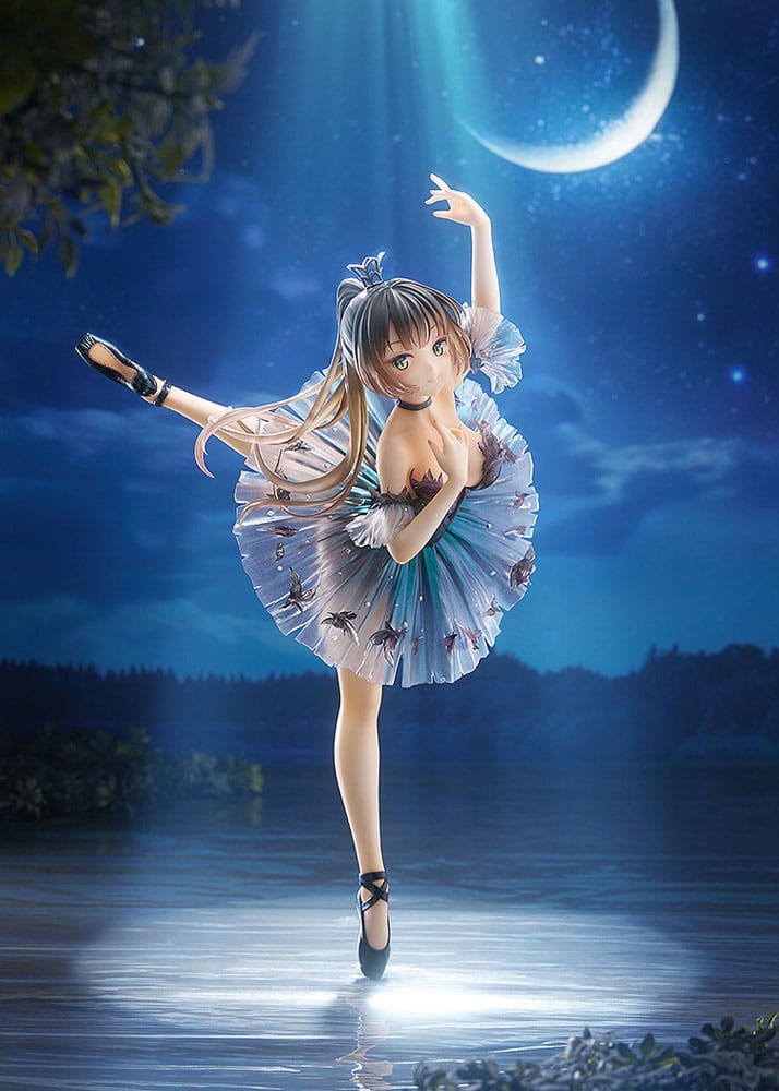 Avian Romance Pink Label 5 PVC Statue 1/6 Black Swan Girl 30 cm     