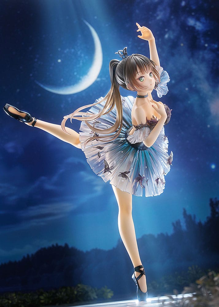 Avian Romance Pink Label 5 PVC Statue 1/6 Black Swan Girl 30 cm     