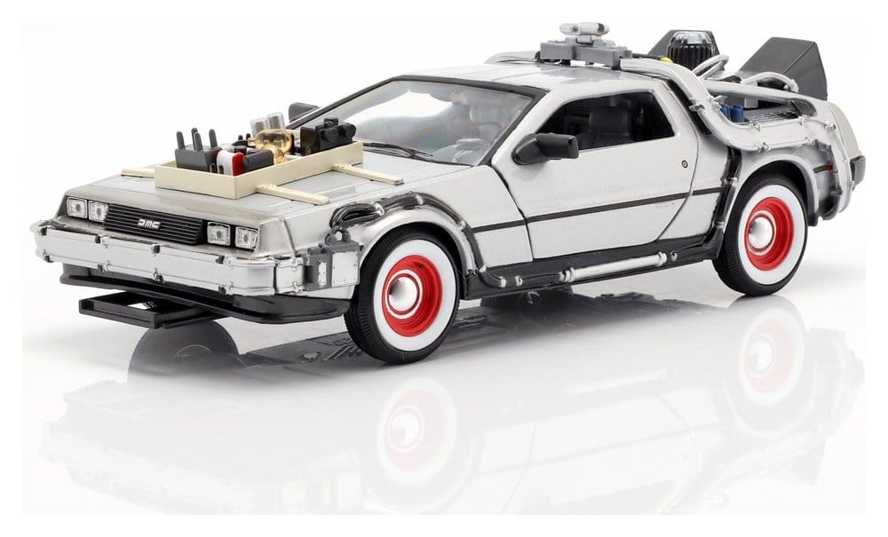 Zurueck in die Zukunft III Diecast Modell 1/24 81er DeLorean LK Coupe 18 cm 