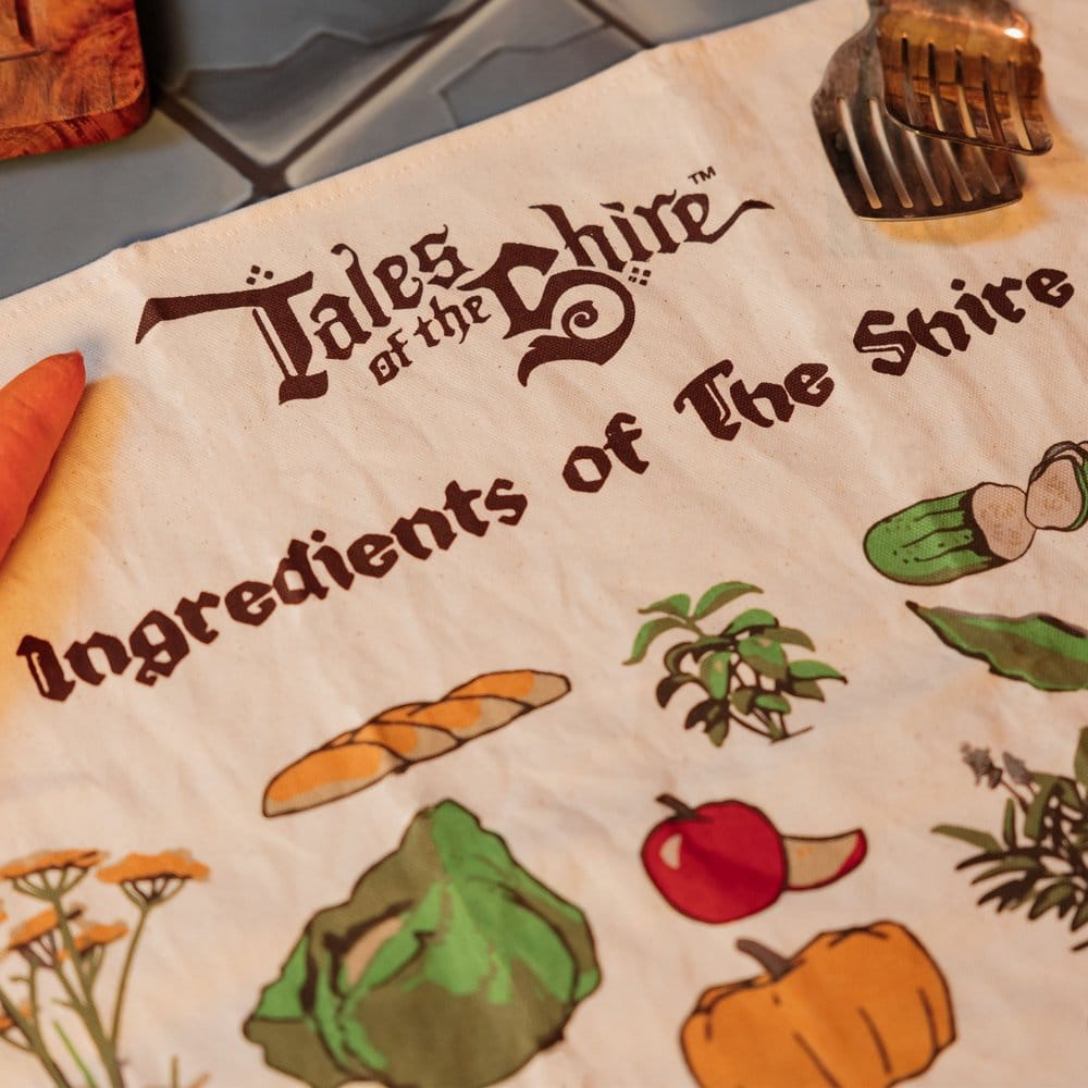 Herr der Ringe Geschirrtuch Ingredients of The Shire (Tales of the Shire (2025)) 69 cm 