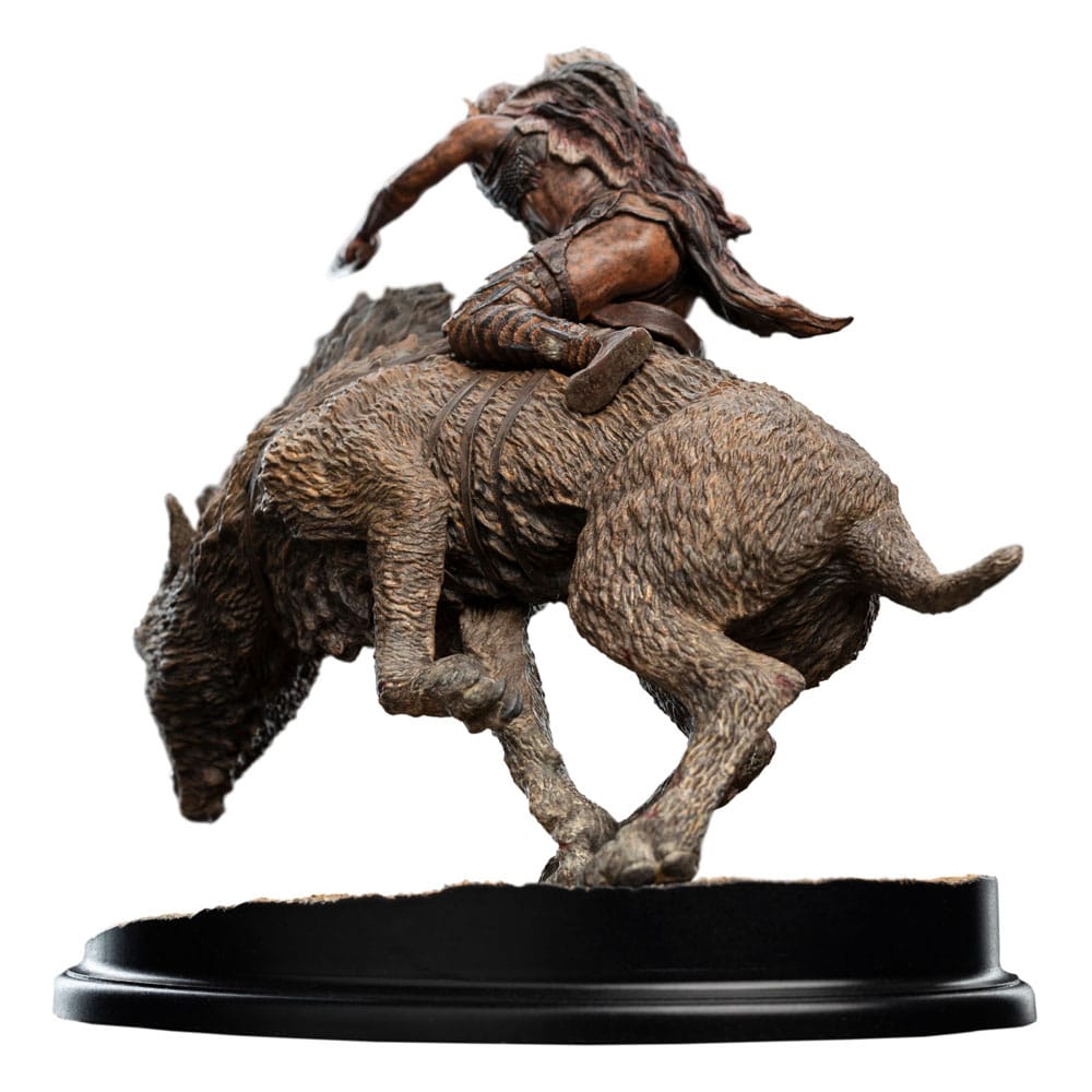Herr der Ringe Mini Statue Sharkû on Warg 18 cm