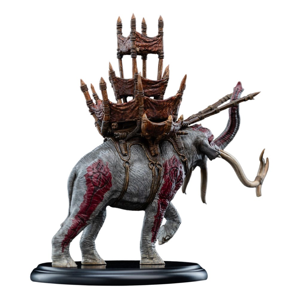 Herr der Ringe Mini Statue Mumak in Battle 17 cm