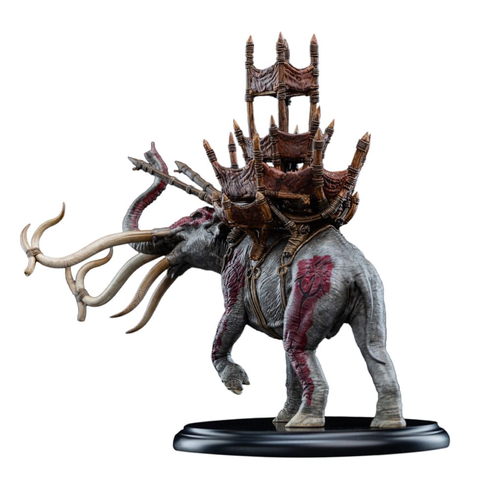 Herr der Ringe Mini Statue Mumak in Battle 17 cm