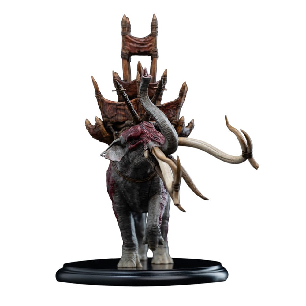 Herr der Ringe Mini Statue Mumak in Battle 17 cm