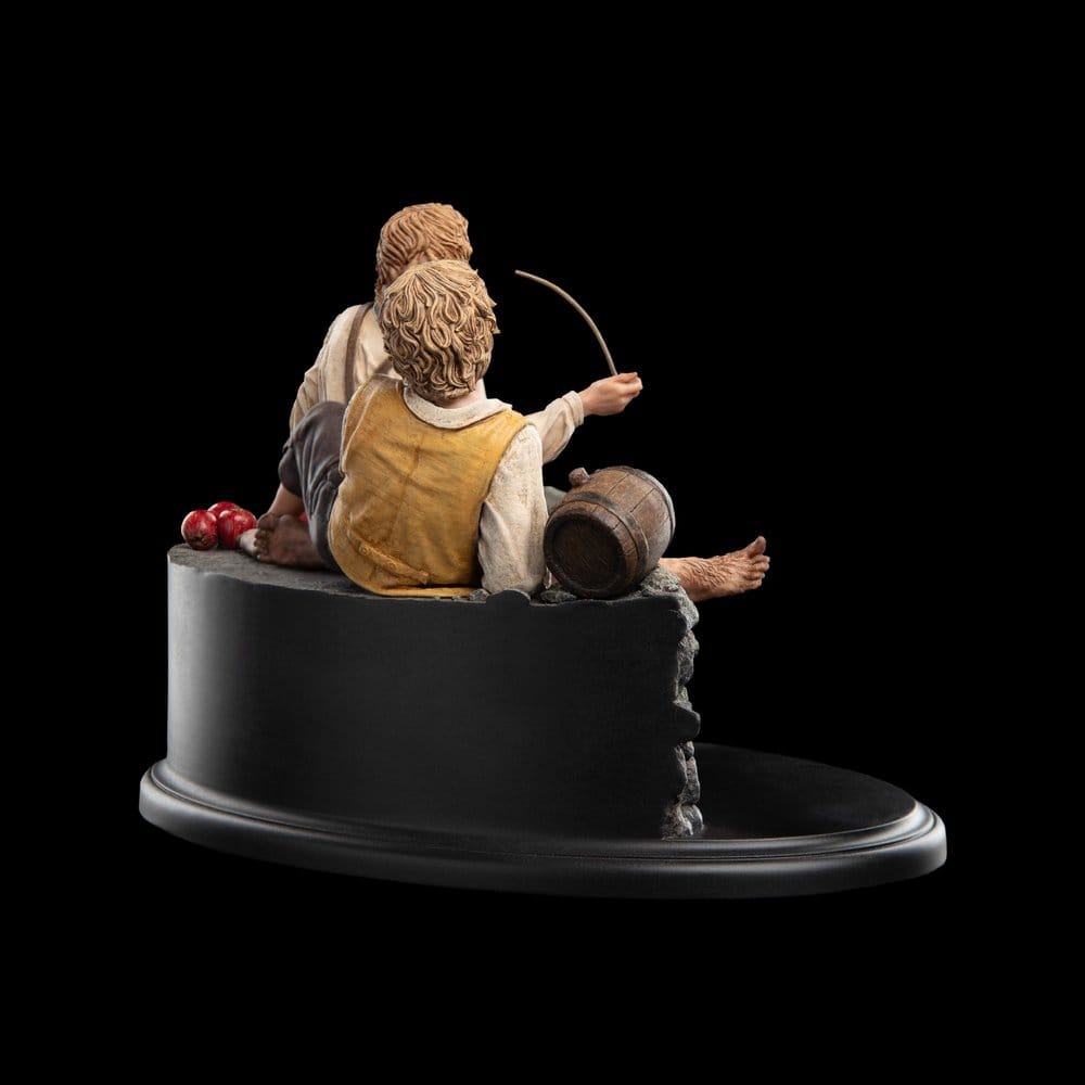 Der Herr der Ringe Mini Statue Merry und Pippin 12 cm