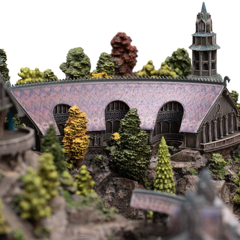Der Herr der Ringe Diorama Rivendell Limitierte Auflage 28 cm