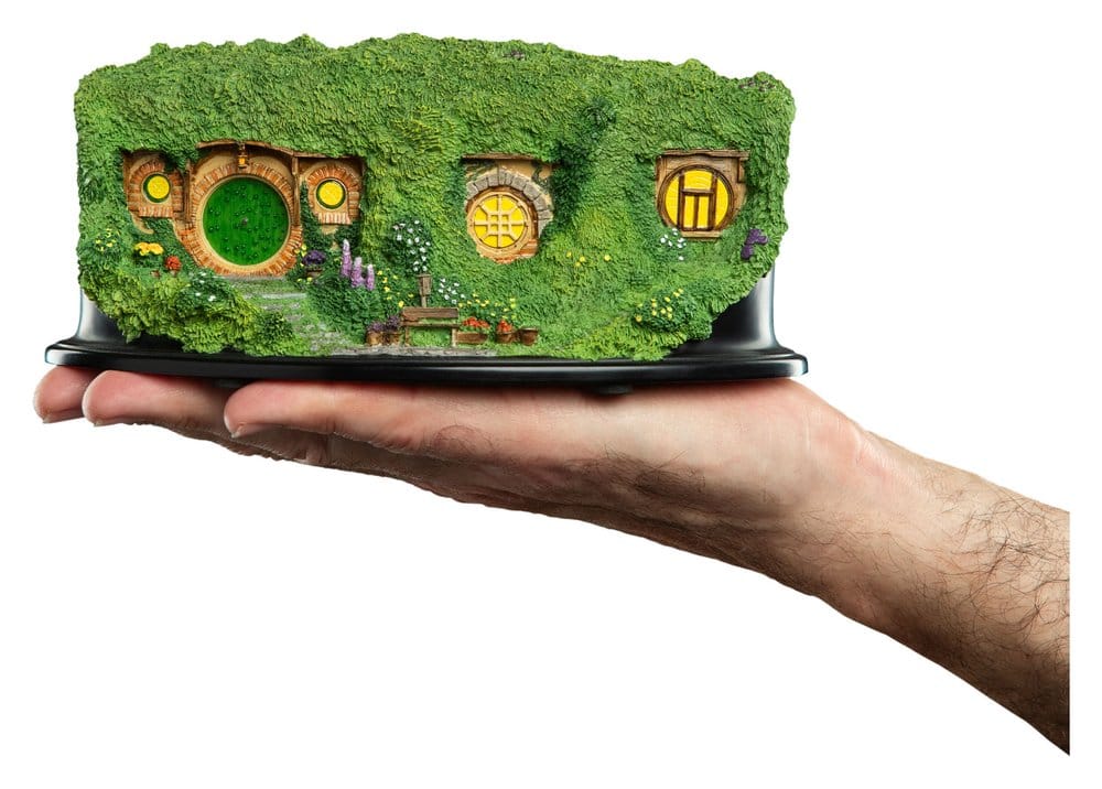 Herr der Ringe Umgebung Hobbit Hole - Bag End - Illuminated Edition 7 cm