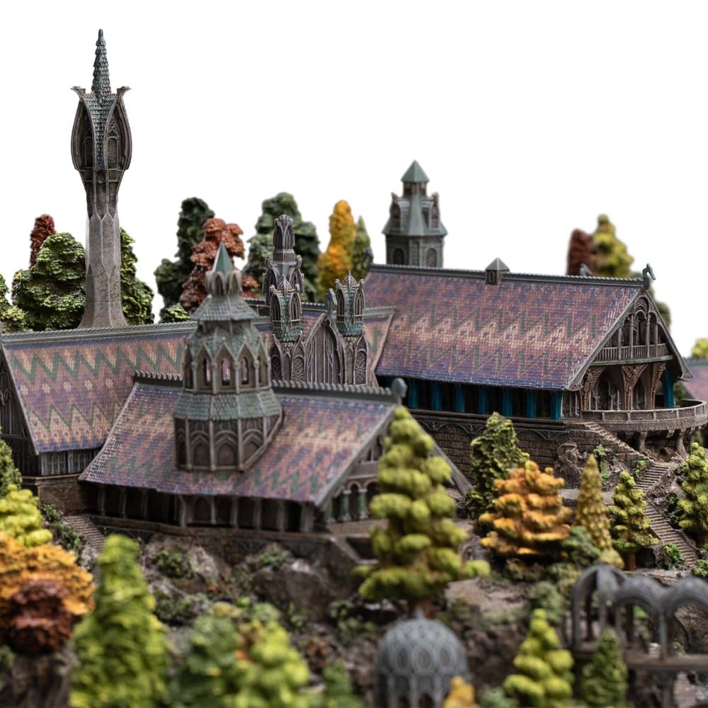 Der Herr der Ringe Miniatur Umgebung Rivendell 28 cm