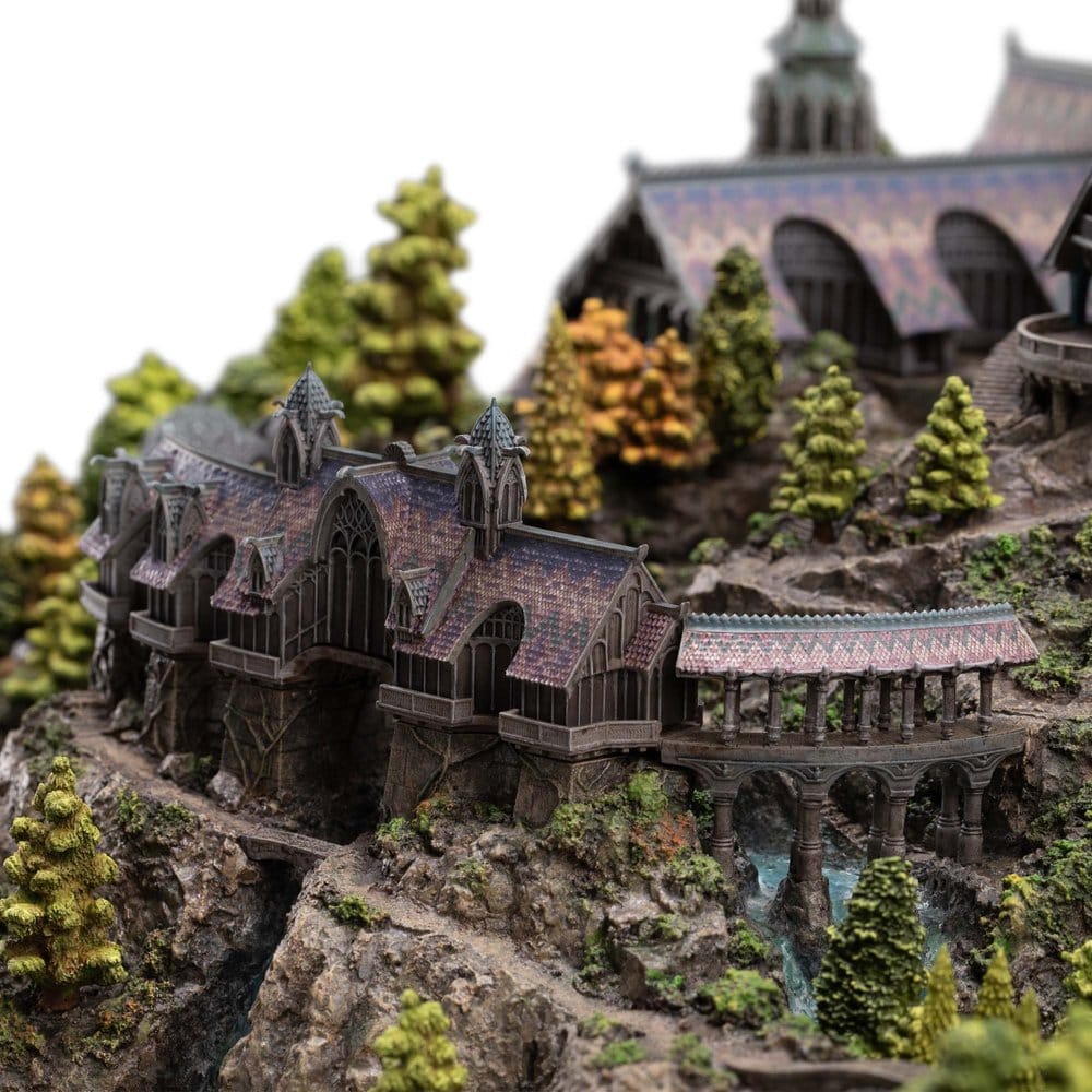 Der Herr der Ringe Miniatur Umgebung Rivendell 28 cm