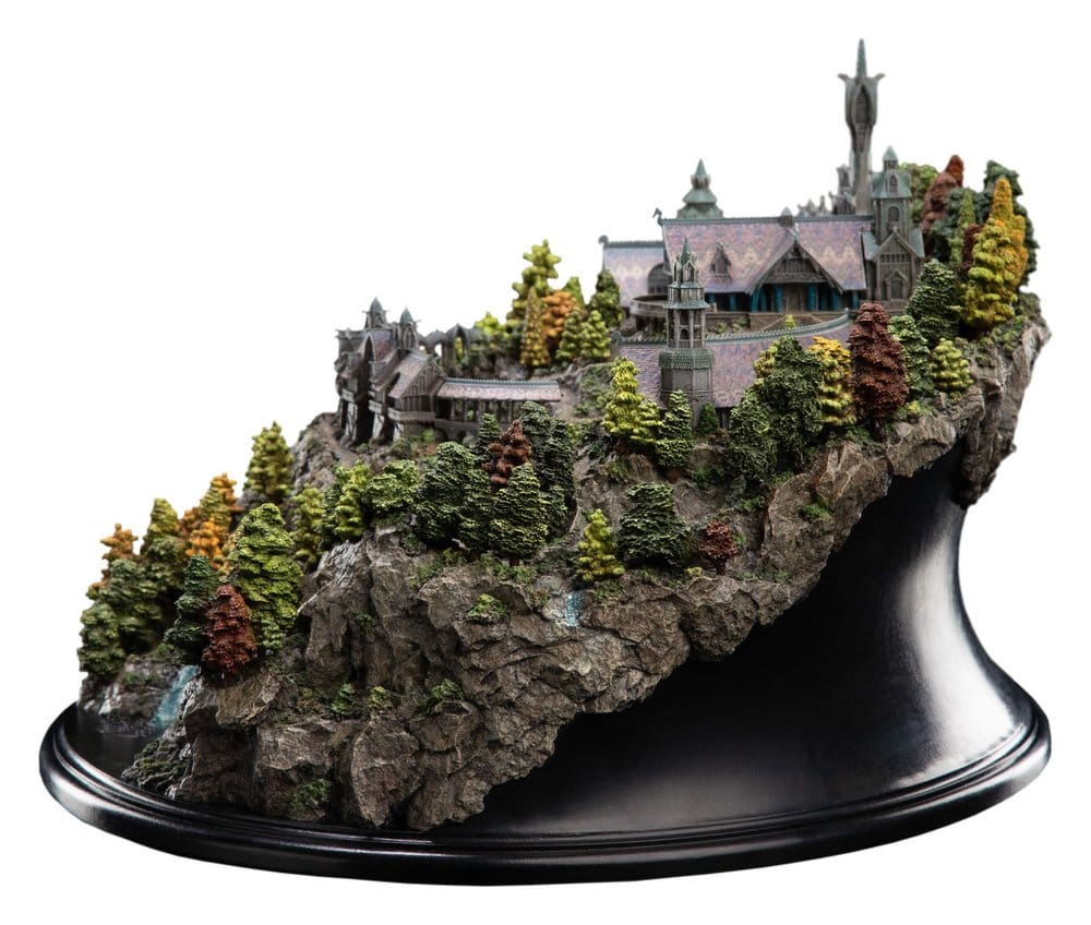 Der Herr der Ringe Miniatur Umgebung Rivendell 28 cm