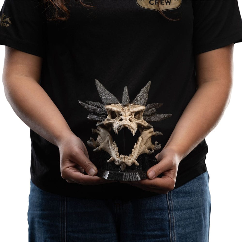 Herr der Ringe Mini Statue Skull of Smaug 22 cm