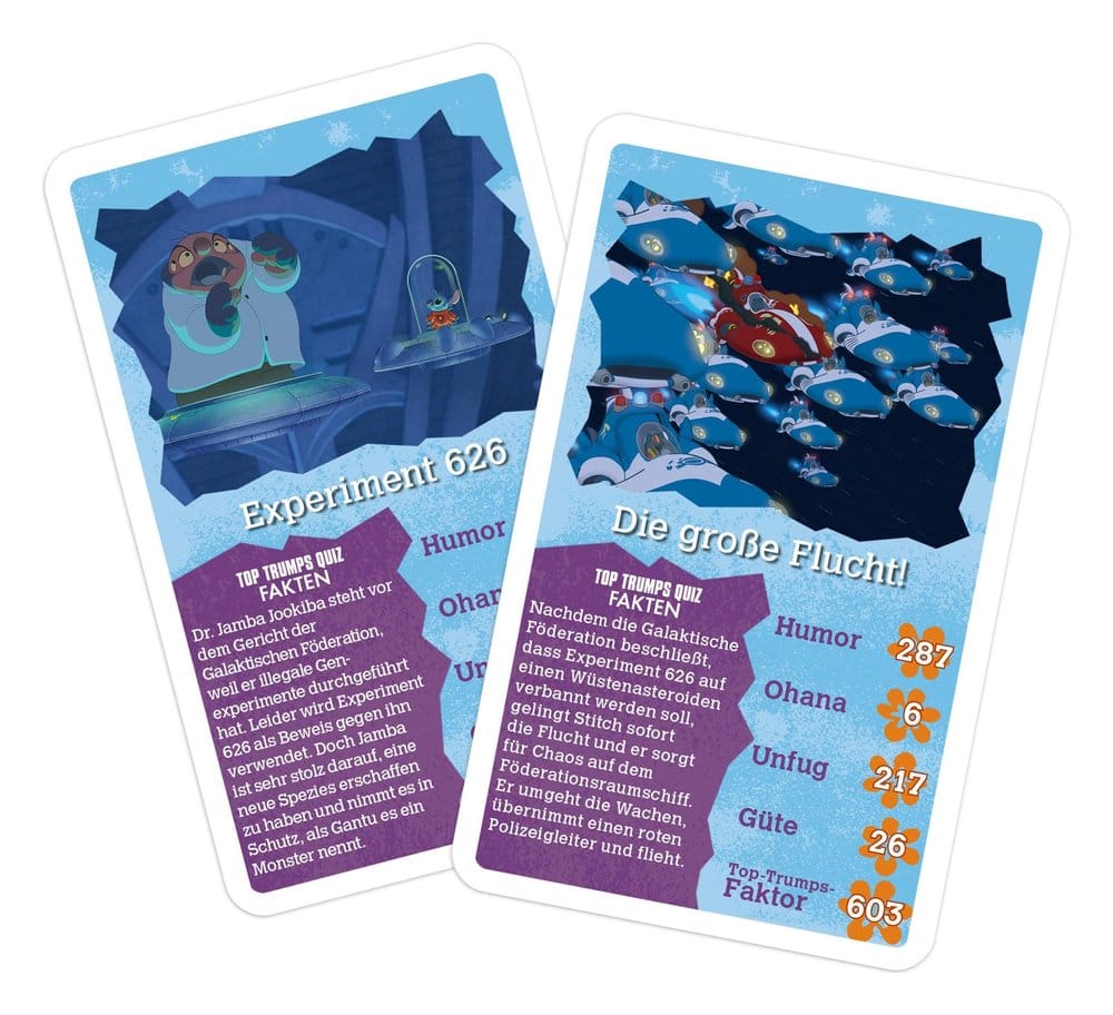 Lilo & Stitch Kartenspiel Top Trumps *Deutsche Version*