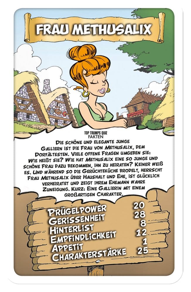 Asterix Kartenspiel Top Trumps *Deutsche Version*