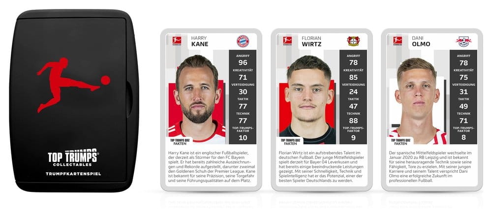 Bundesliga 2 Edition Kartenspiel Top Trumps Collectables *Deutsche Version*