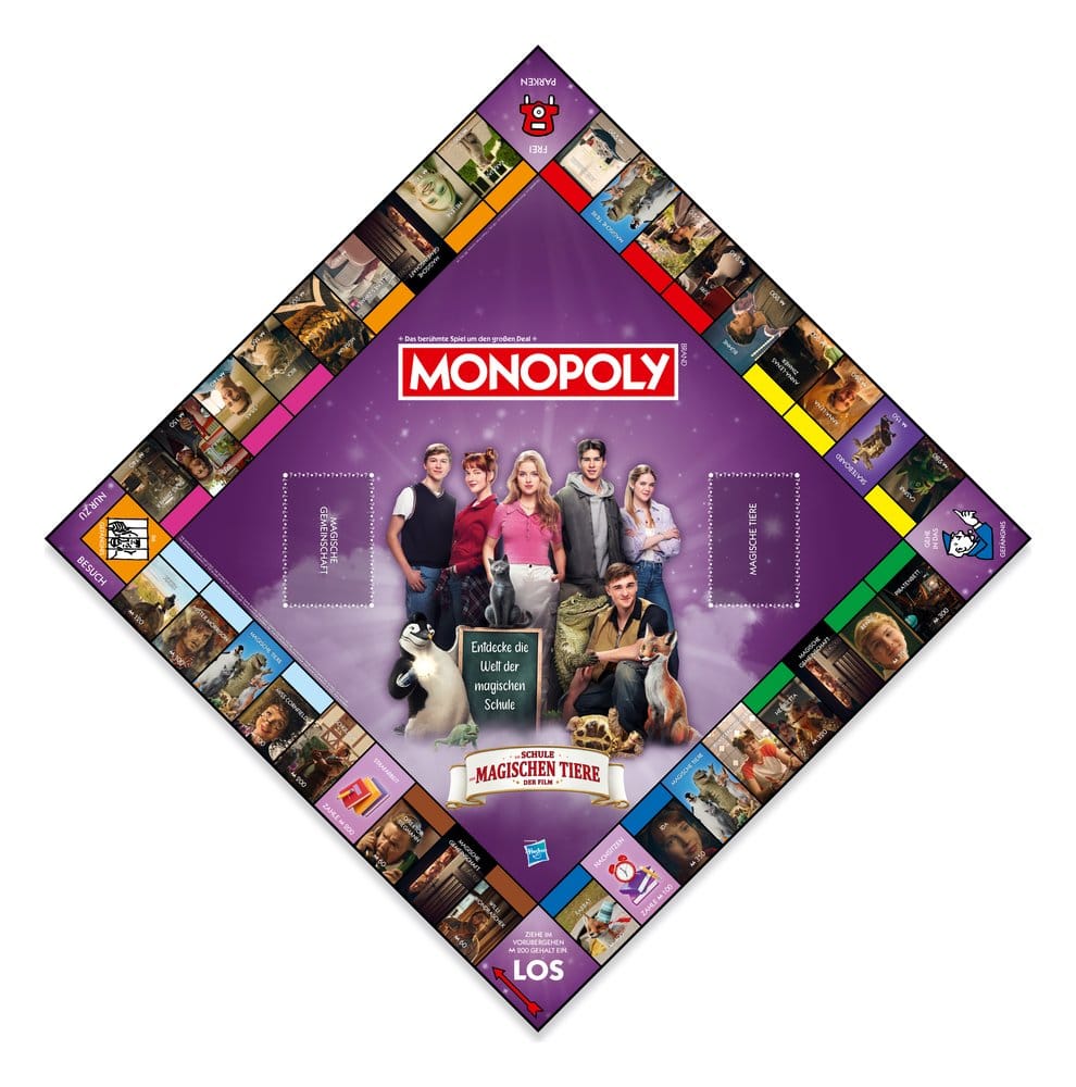 Monopoly Brettspiel Die Schule der magischen Tiere *Deutsche Version*