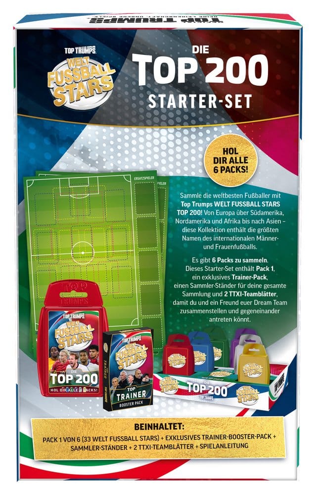 Weltfussballstars Kartenspiel 200 Starter Pack *Deutsche Version*