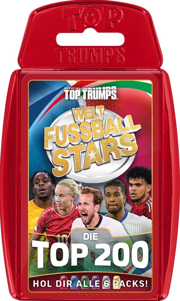 Weltfussballstars Kartenspiel 200 Pack 1 *Deutsche Version*