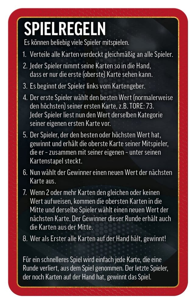 Weltfussballstars Kartenspiel 200 Pack 1 *Deutsche Version*
