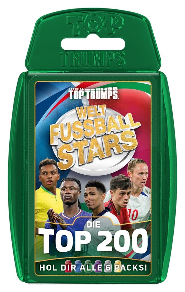 Weltfussballstars Kartenspiel 200 Pack 3 *Deutsche Version*