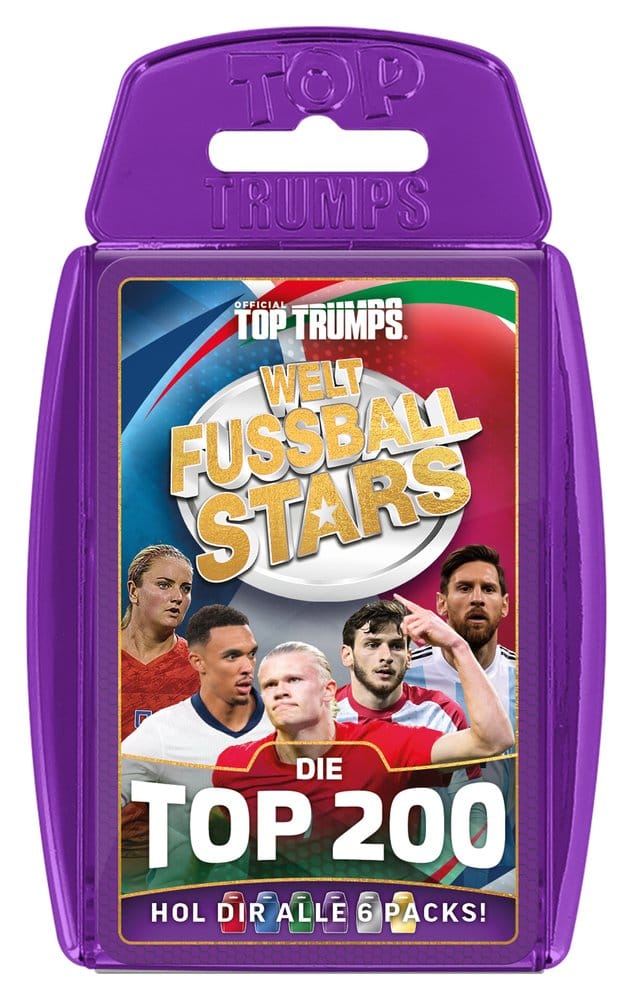 Weltfussballstars Kartenspiel 200 Pack 4 *Deutsche Version*