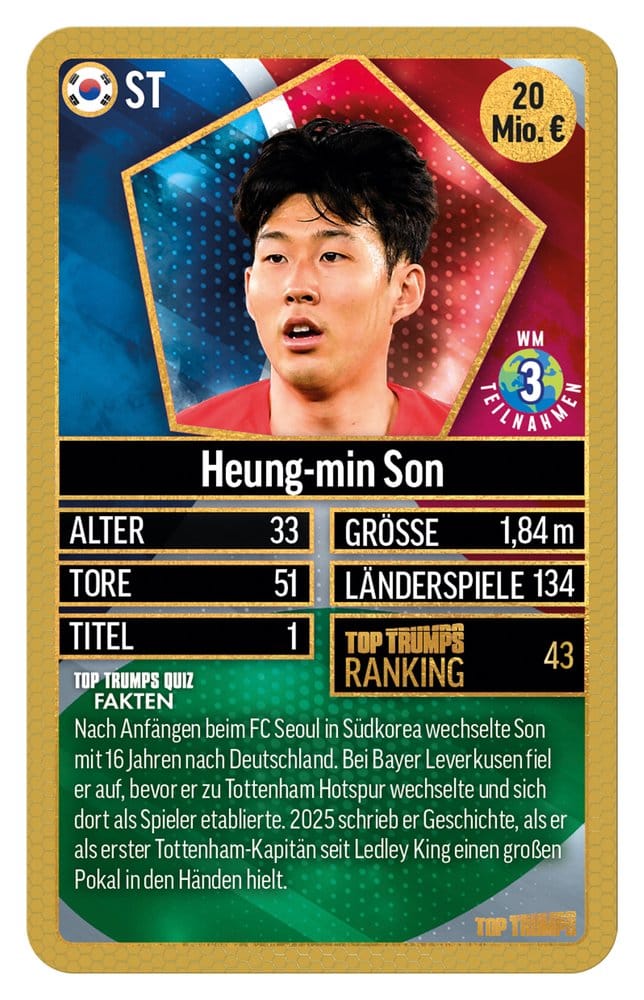 Weltfussballstars Kartenspiel 200 Pack 6 *Deutsche Version*