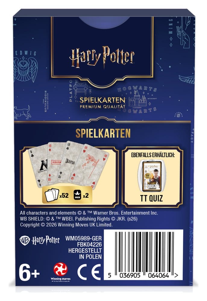 Harry Potter Spielkarten *Deutsche Version*