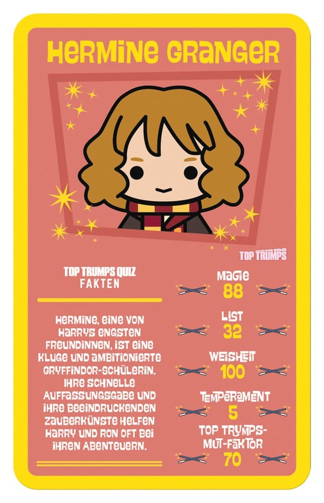 Harry Potter Kartenspiel Top Trumps Chibi Style *Deutsche Version*
