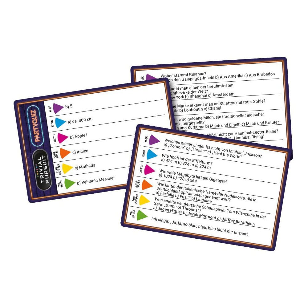 Party Quiz Kartenspiel Trivial Pursuit Vol. 1 *Deutsche Version*