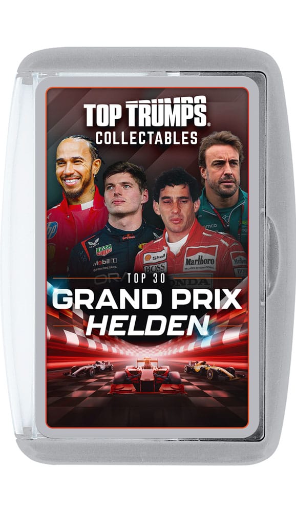Grand Prix Helden Kartenspiel Top Trumps Collectables *Deutsche Version*