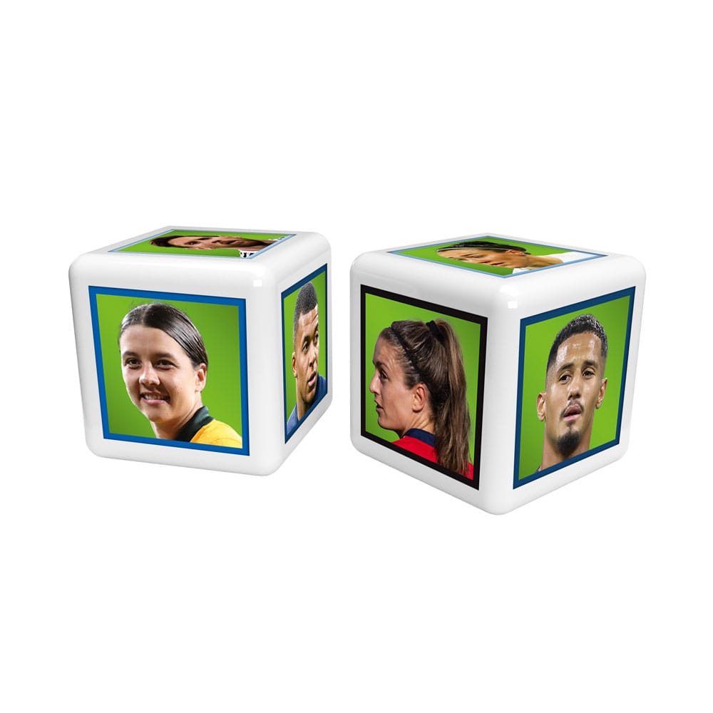 Weltfussballstars Strategiespiel Top Trumps Match - The Crazy Cube Game Green Version