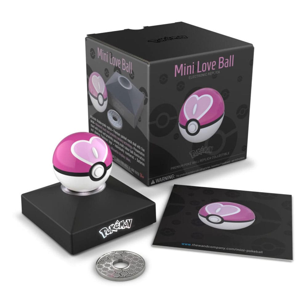 Pokémon Diecast Replik Mini Sympaball Love Ball 