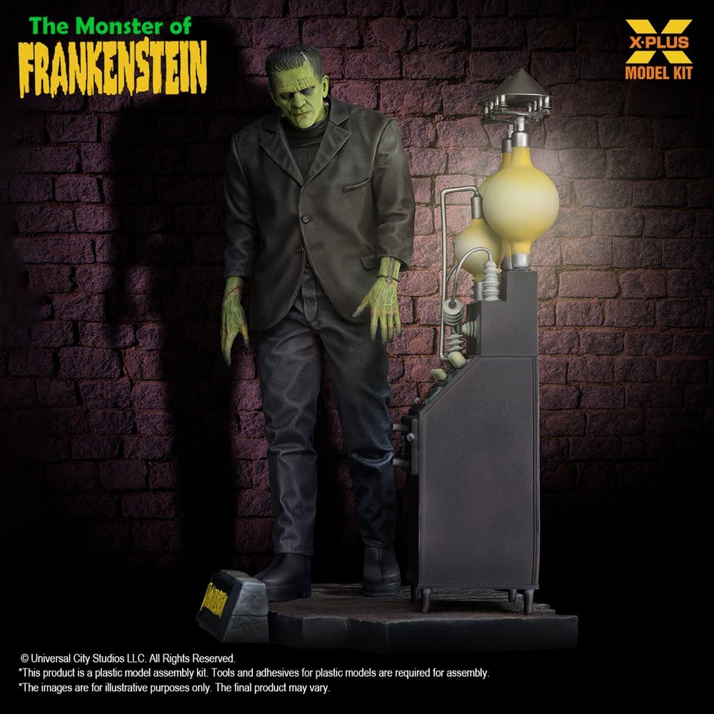 Frankenstein Plastic Model Kit 1/8 The Monster of Frankenstein 27 cm   