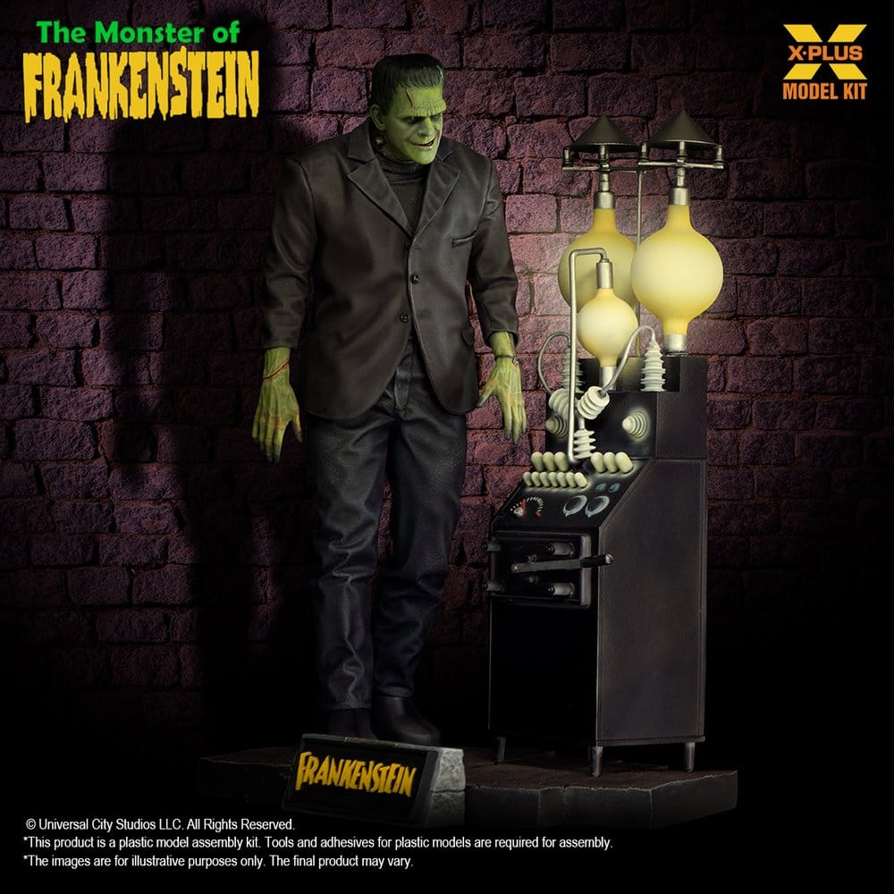 Frankenstein Plastic Model Kit 1/8 The Monster of Frankenstein 27 cm   