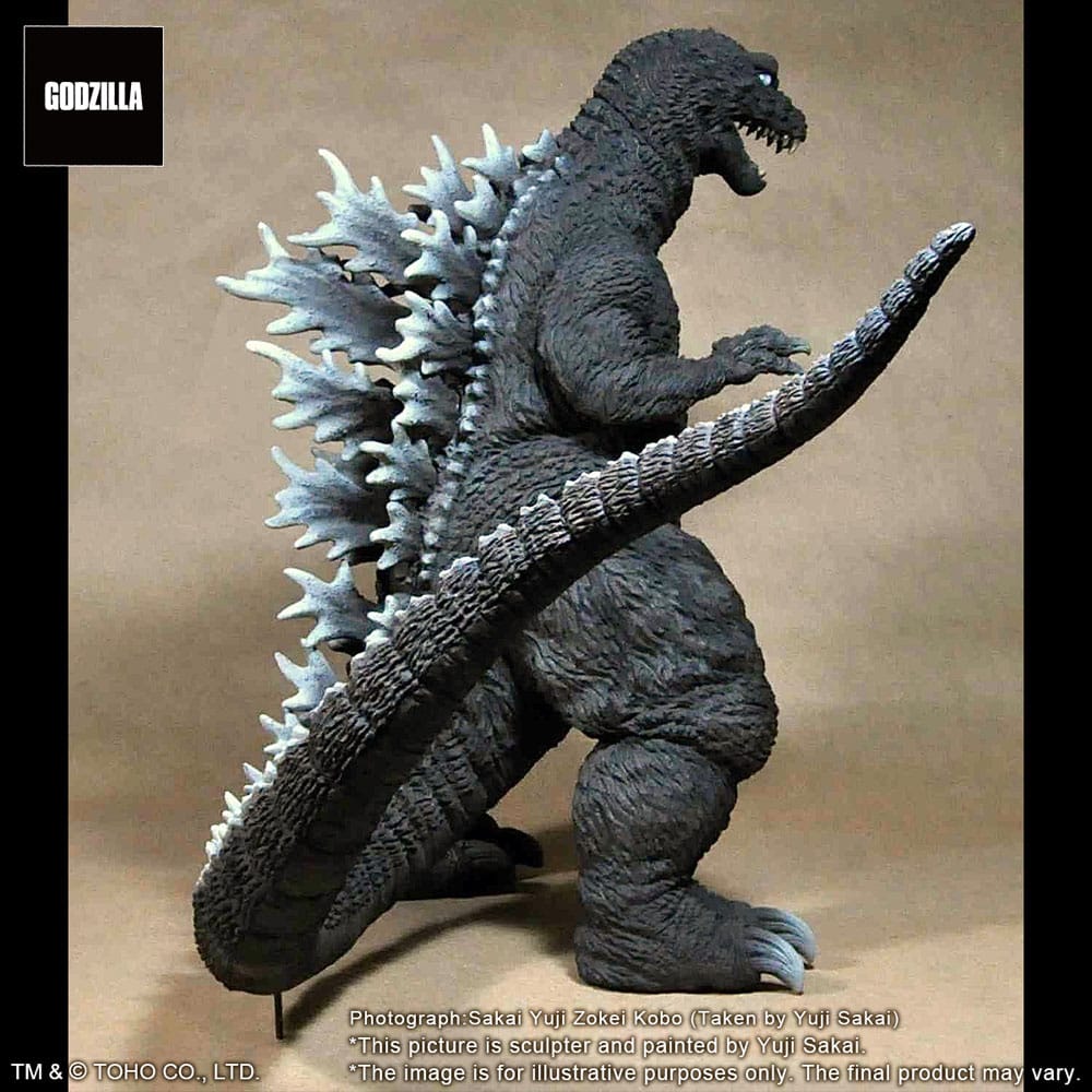 Godzilla 2001 TOHO Yuji Sakai Modeling Collection PVC Statue Godzilla Battle in the Storm 28 cm