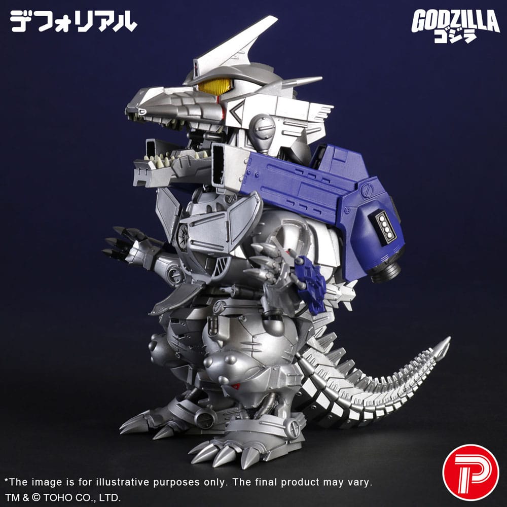 Godzilla against Mechagodzilla Deforeal PVC Statue MFS-3 KIRYU Heavily Armed Type 15 cm 