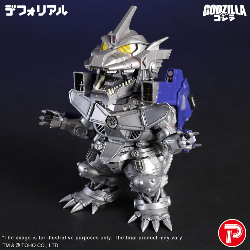 Godzilla against Mechagodzilla Deforeal PVC Statue MFS-3 KIRYU Heavily Armed Type 15 cm 