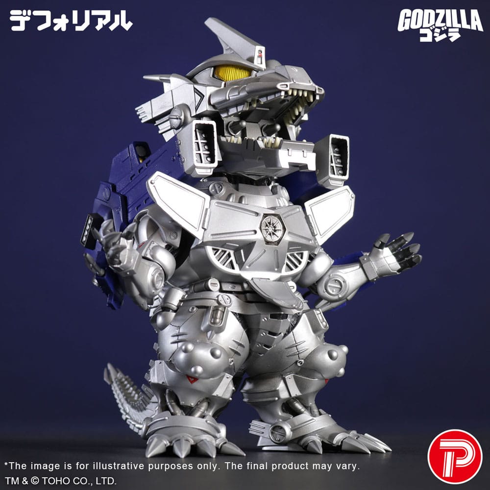 Godzilla against Mechagodzilla Deforeal PVC Statue MFS-3 KIRYU Heavily Armed Type 15 cm 