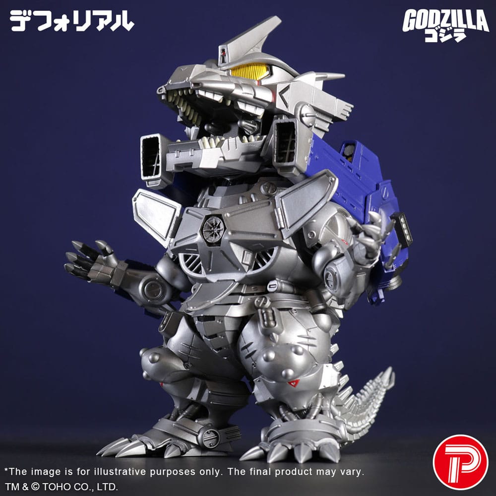 Godzilla against Mechagodzilla Deforeal PVC Statue MFS-3 KIRYU Heavily Armed Type 15 cm 