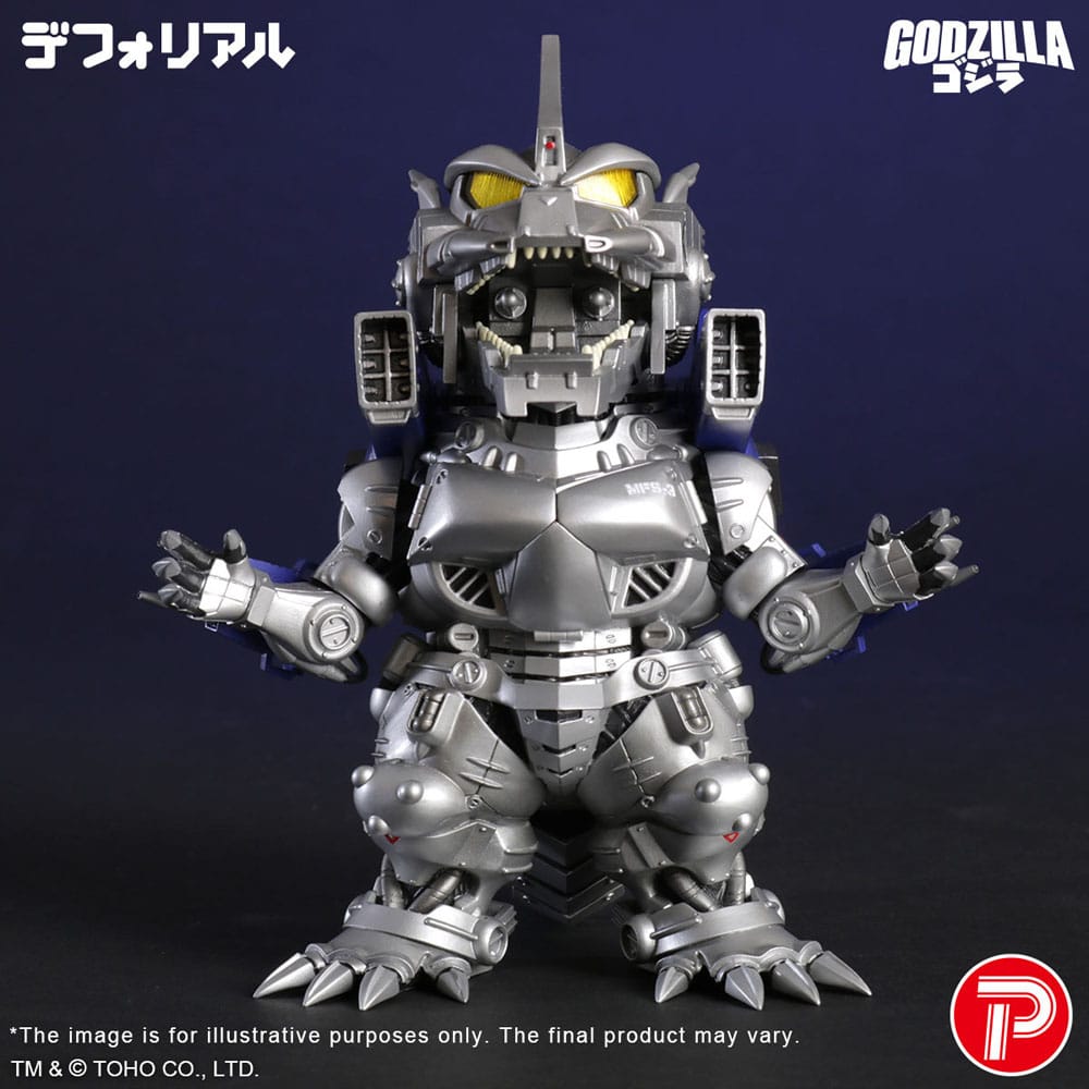 Godzilla against Mechagodzilla Deforeal PVC Statue MFS-3 KIRYU Heavily Armed Type 15 cm 